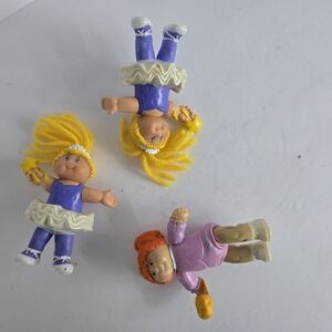 Cabbage Patch Kids Figurine Lot Vtg